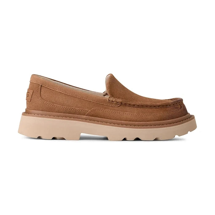 Велурени мокасини UGG Ascot Lug