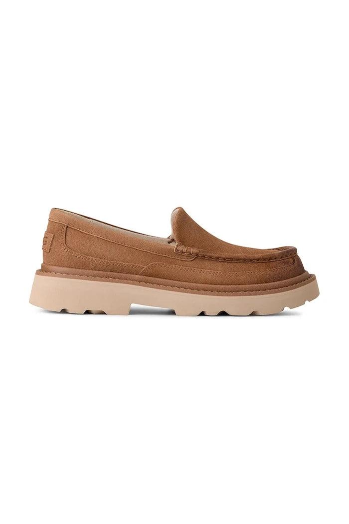 Велурени мокасини UGG Ascot Lug