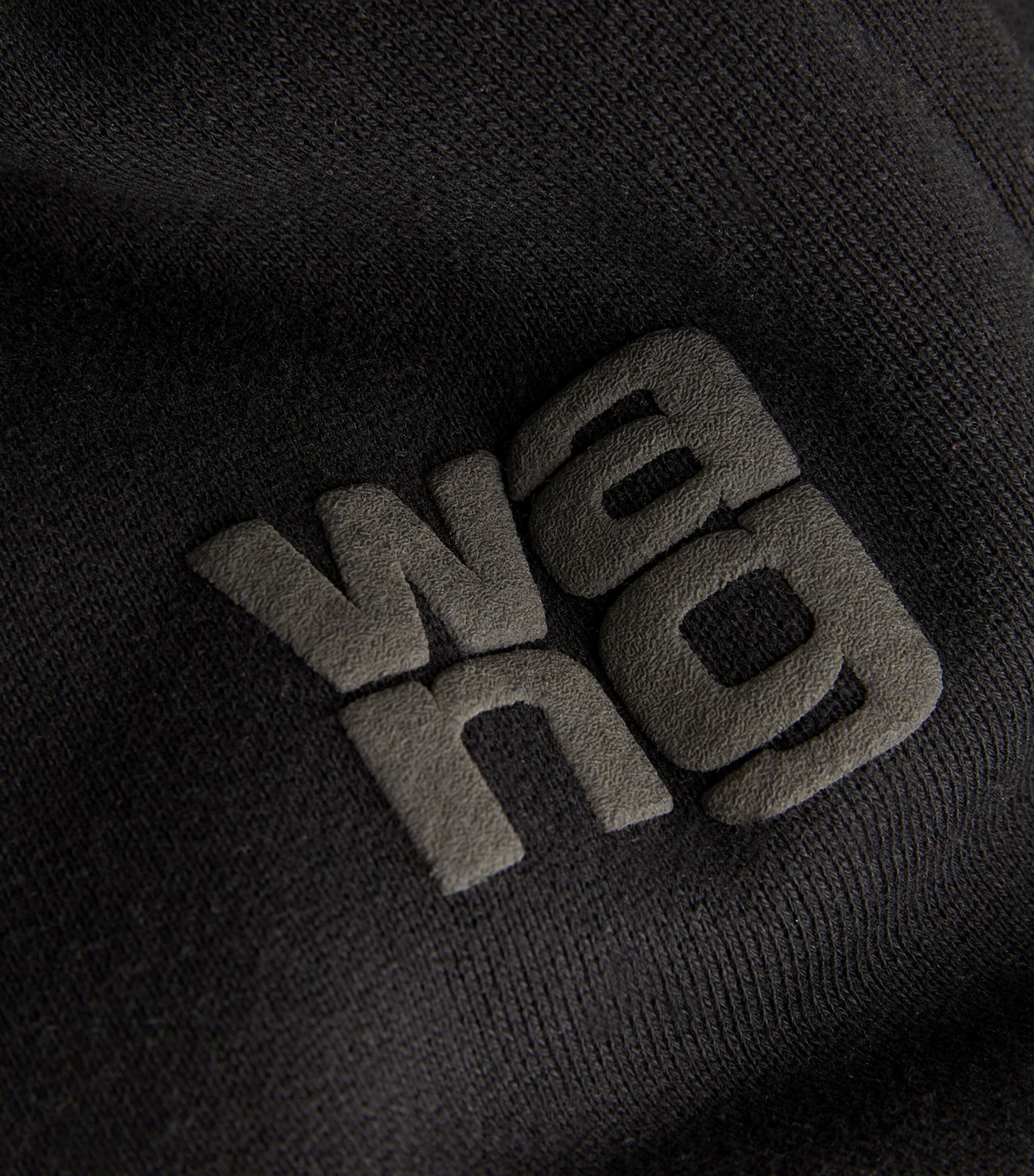 Alexander Wang Black Logo Sweatpants