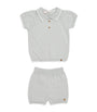 Paz Rodriguez Cotton Polo Shirt and Shorts Set (1-24 Months)