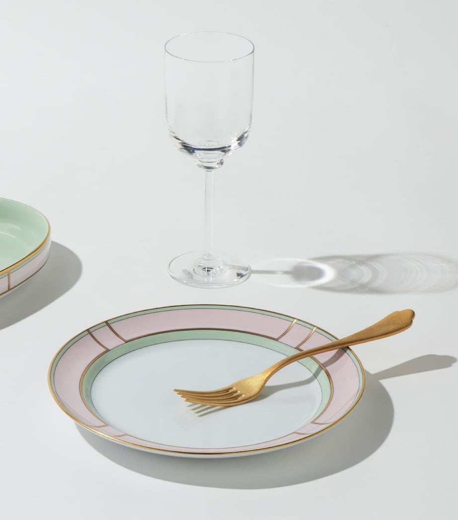 GINORI 1735 Porcelain Colonna Diva Rosa Side Plate (24cm)