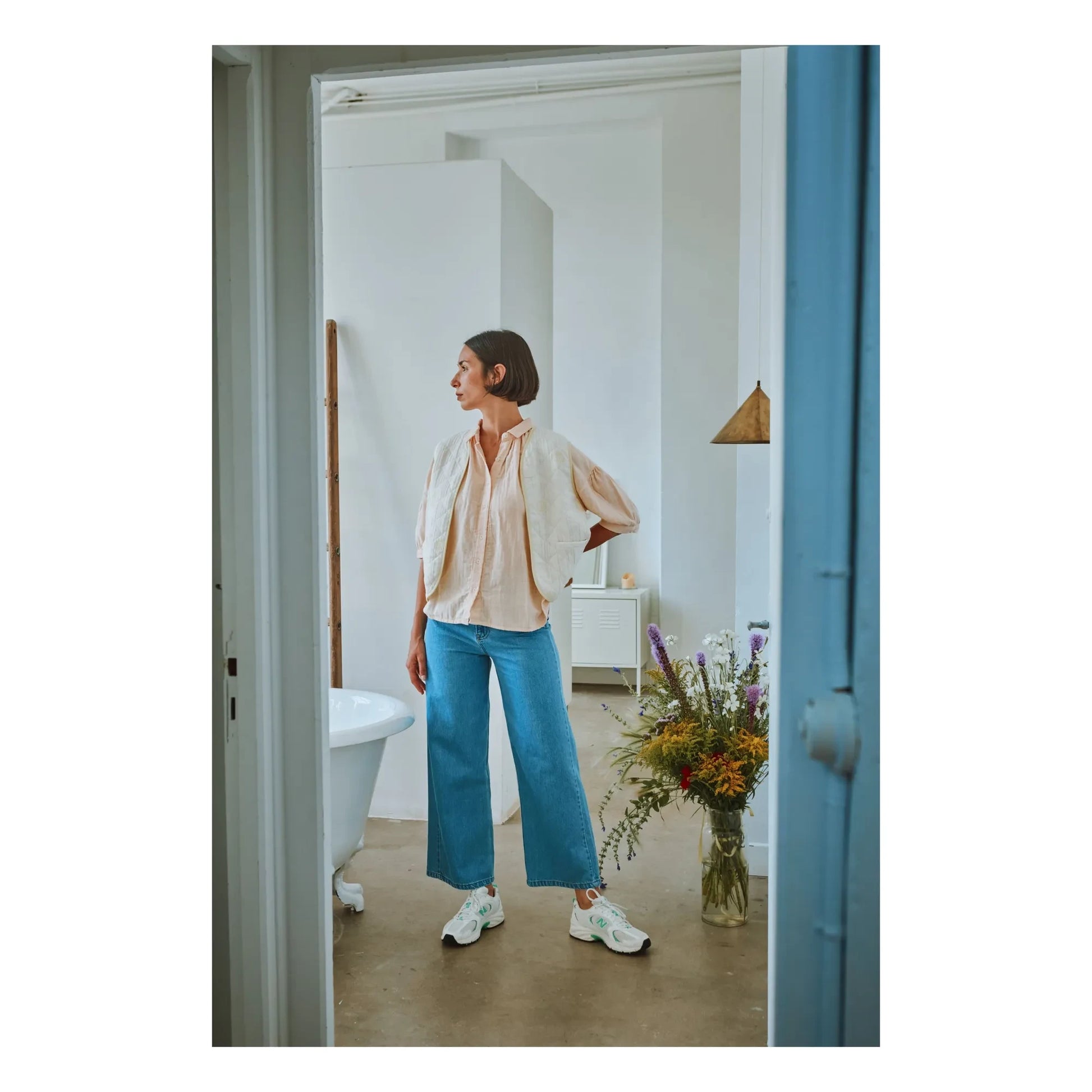 Poudre Organic - Bergenie Denim pants | Blue