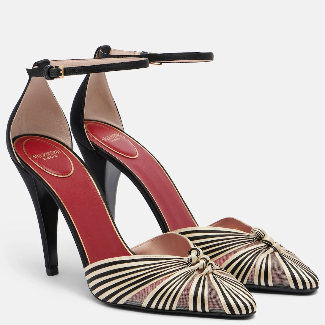 Valentino Garavani - Annine satin pumps