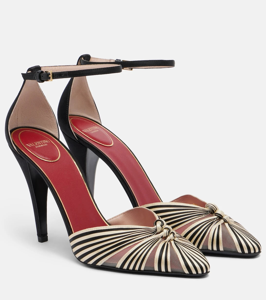 Valentino Garavani - Annine satin pumps