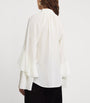 Silk Ruffle Demaris Blouse