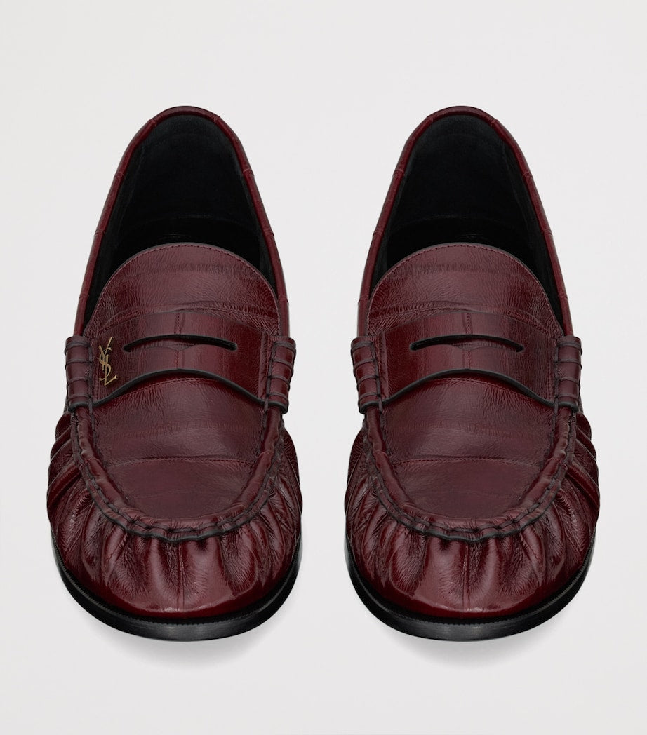 Saint Laurent Leather Le Loafers