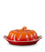 Stoneware Pumpkin Butter Dish