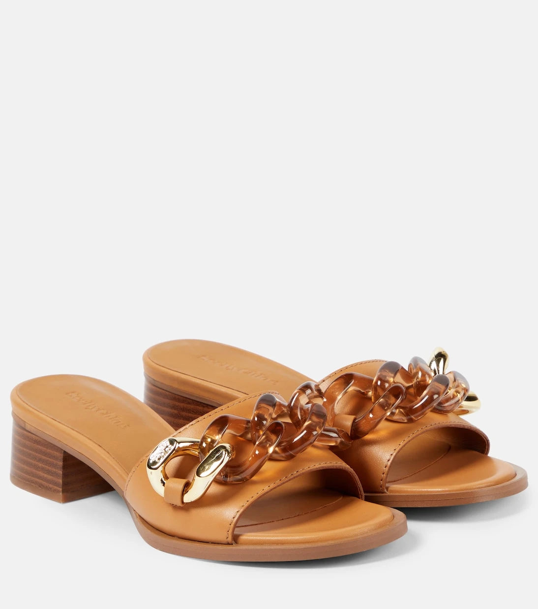 See By Chloé - Embellished leather mules