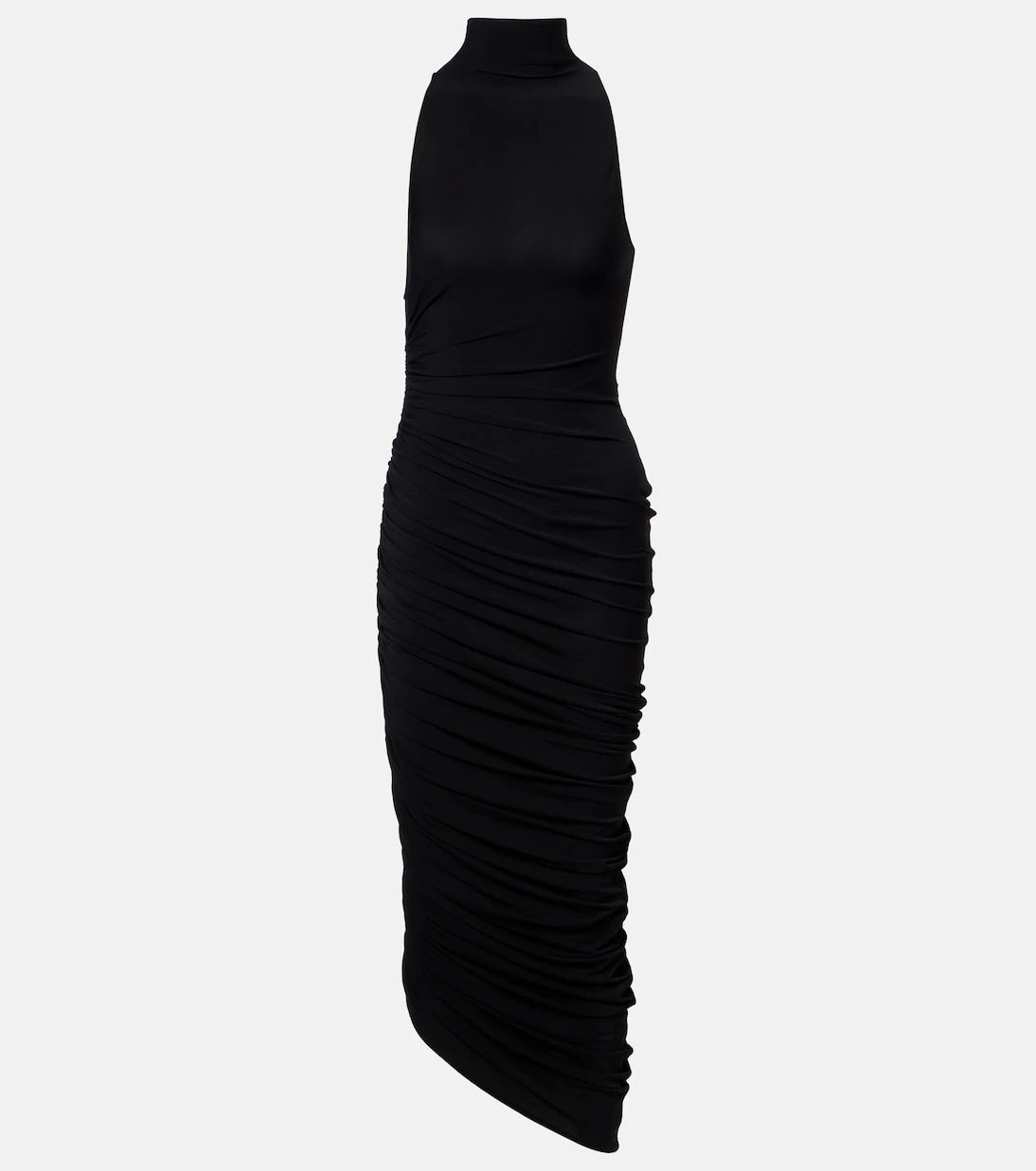 Jacquemus - Piazza gathered jersey midi dress