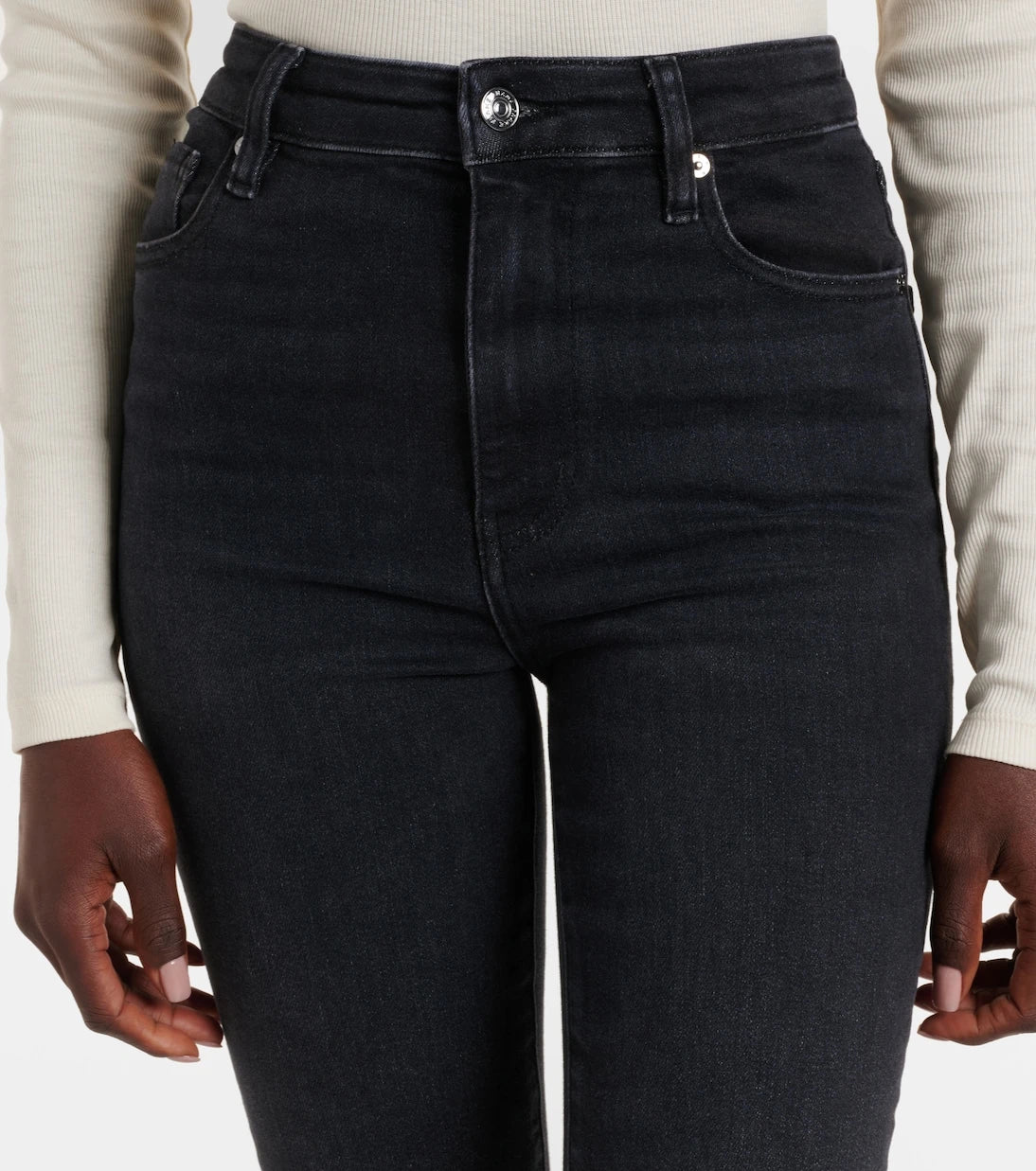 Frame - The Pencil Crop slim jeans