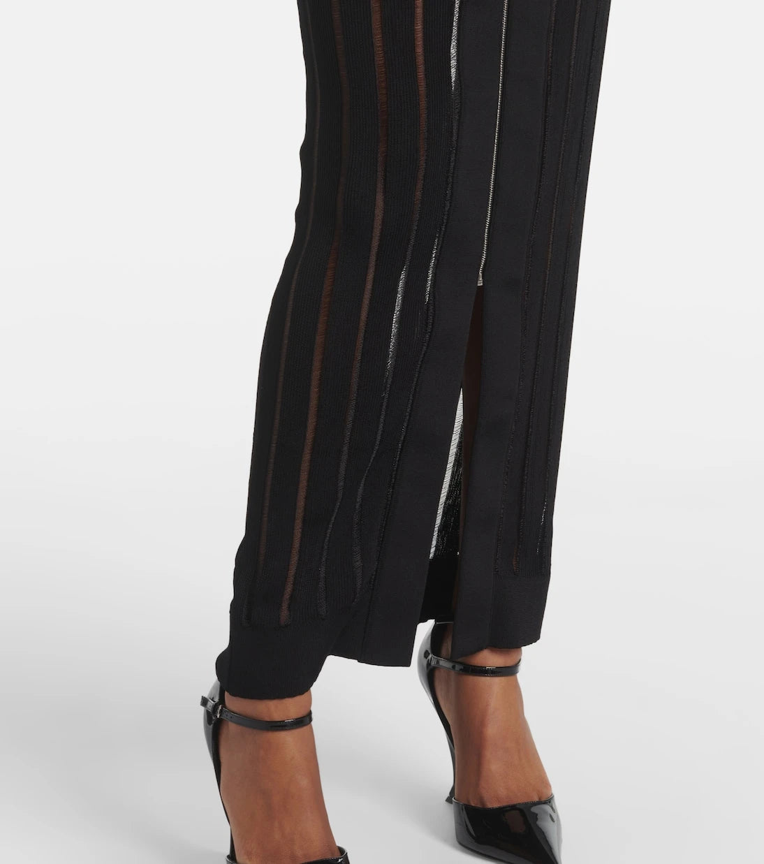 Nensi Dojaka - Ribbed-knit maxi dress