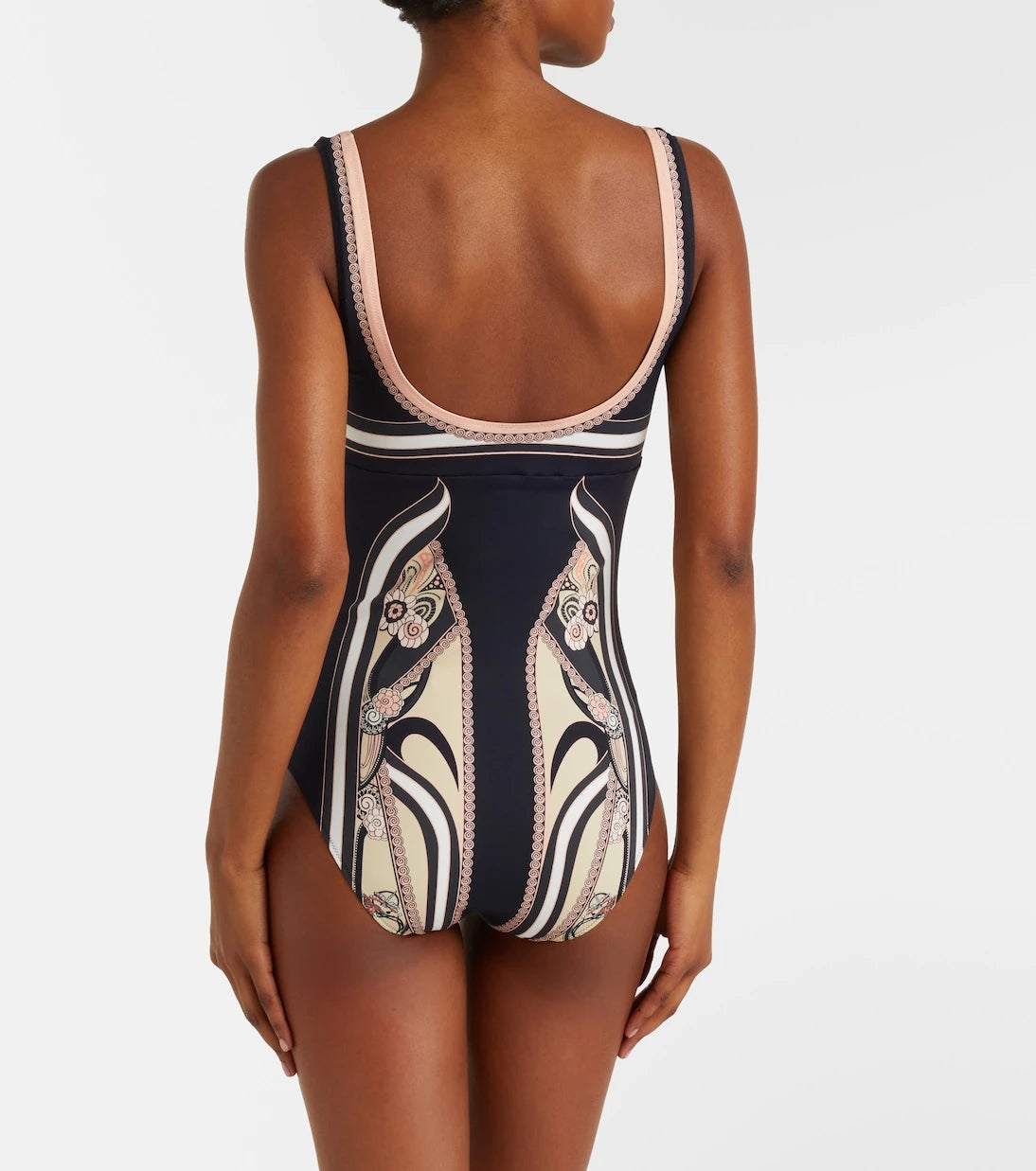 La DoubleJ - Sunset printed swimsuit