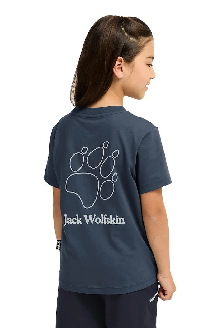 Jack Wolfskin тениска за деца памучна PAW T K