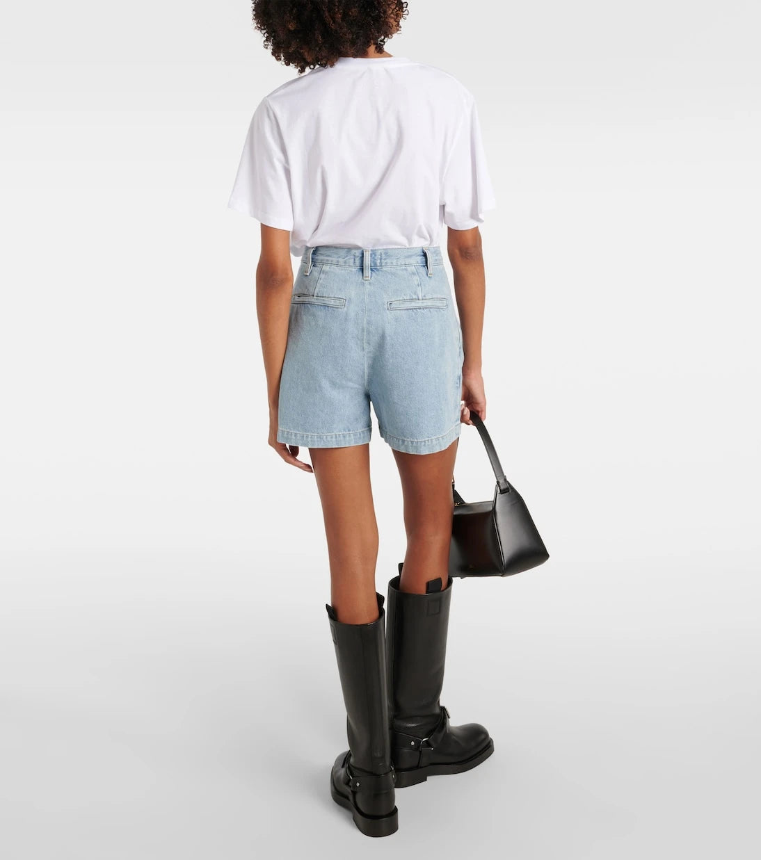 Agolde - Becker denim shorts