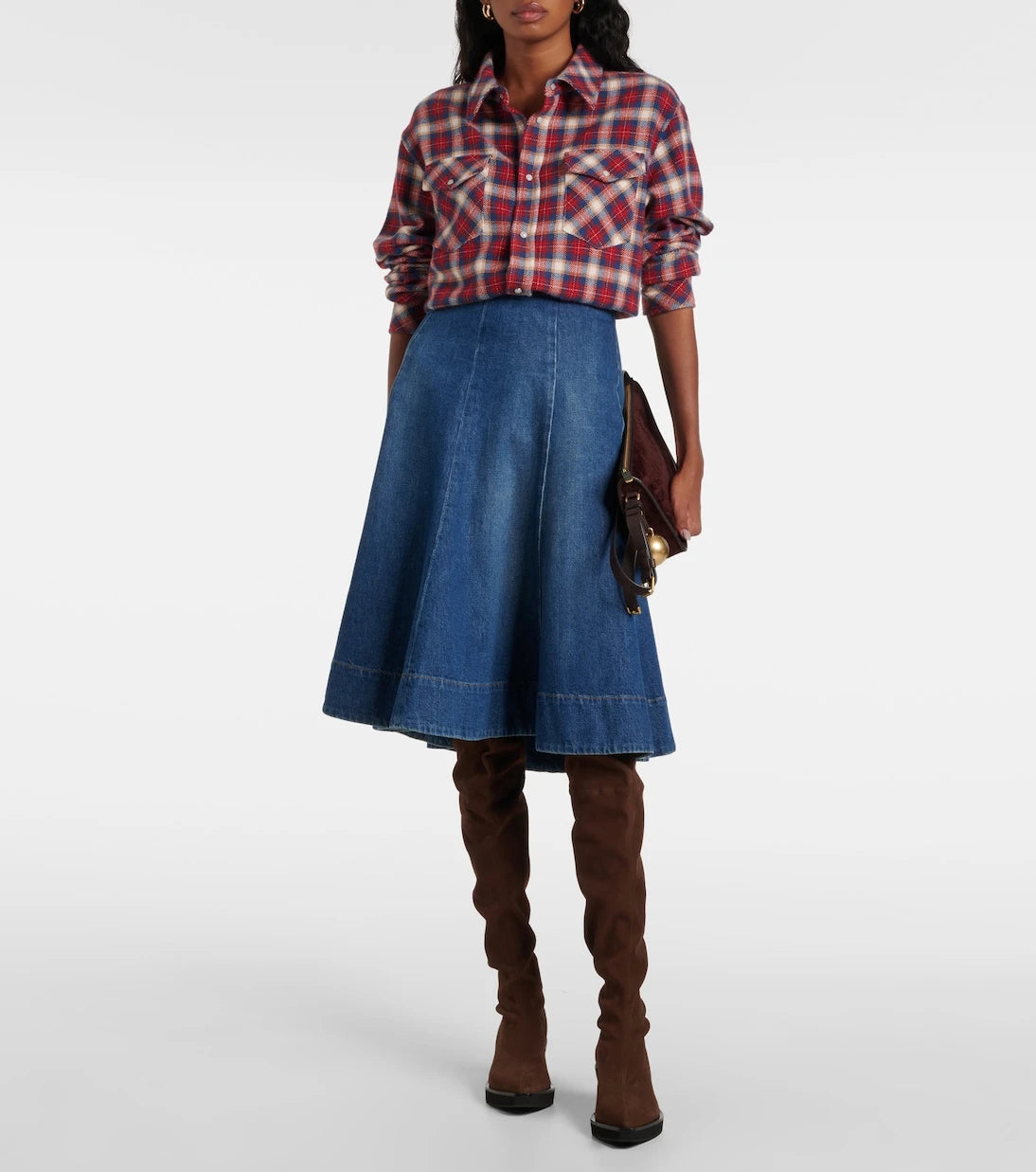 Clergerie - Tenny suede over-the-knee boots