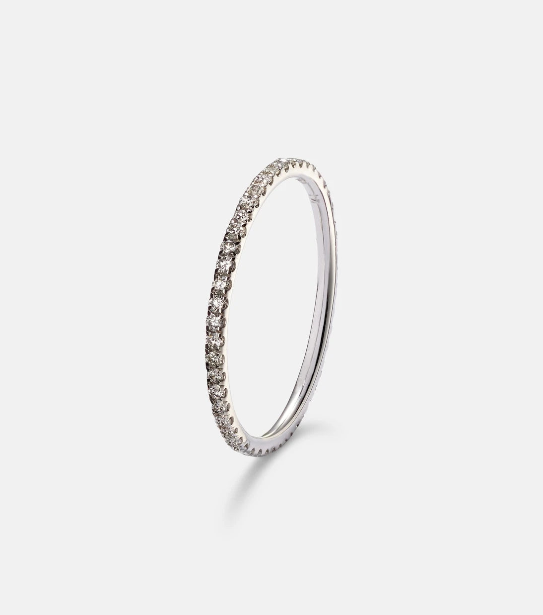 Ileana Makri - Thread Band 18kt gold ring with diamonds