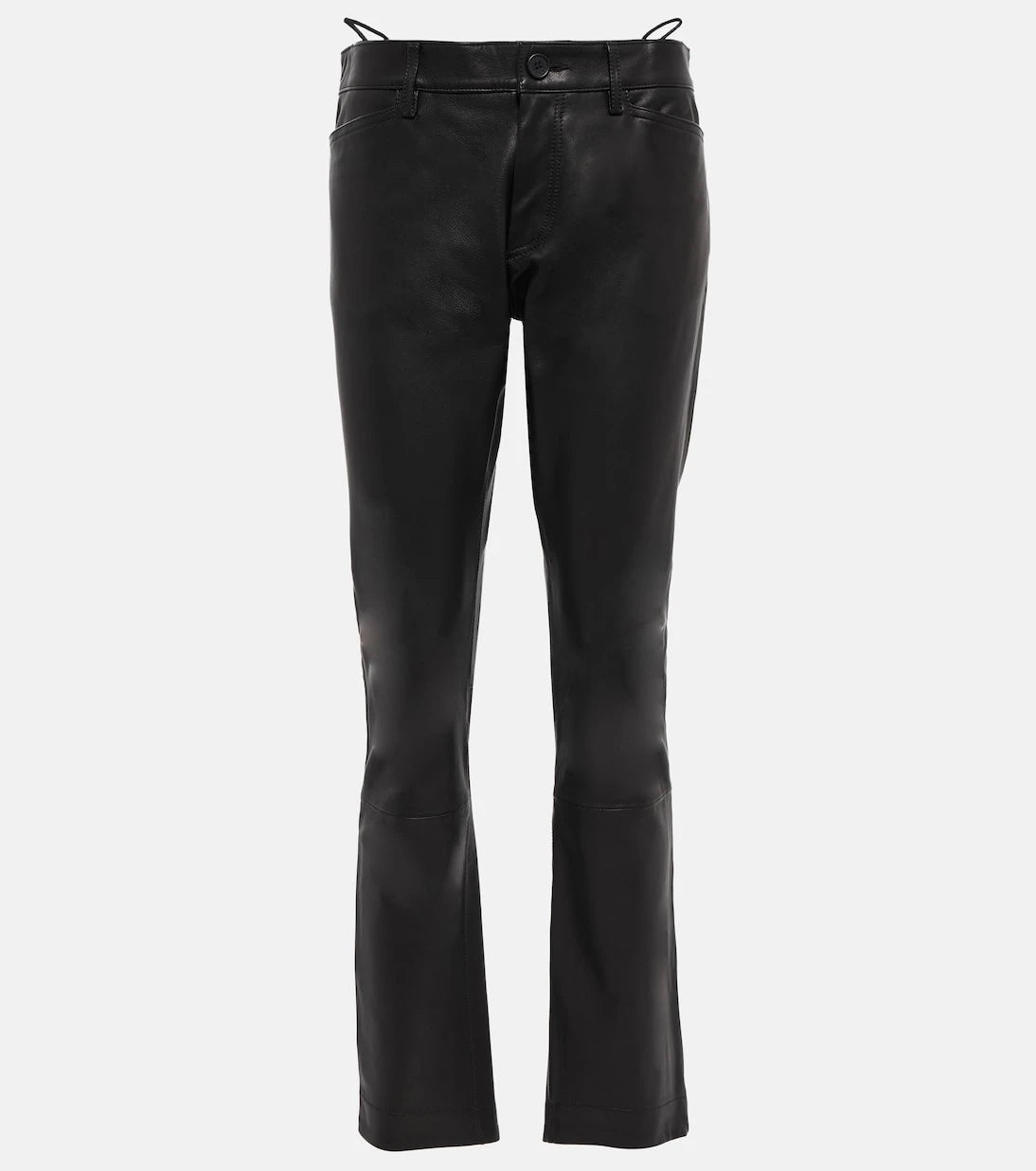 Petar Petrov - Gonda low-rise leather pants