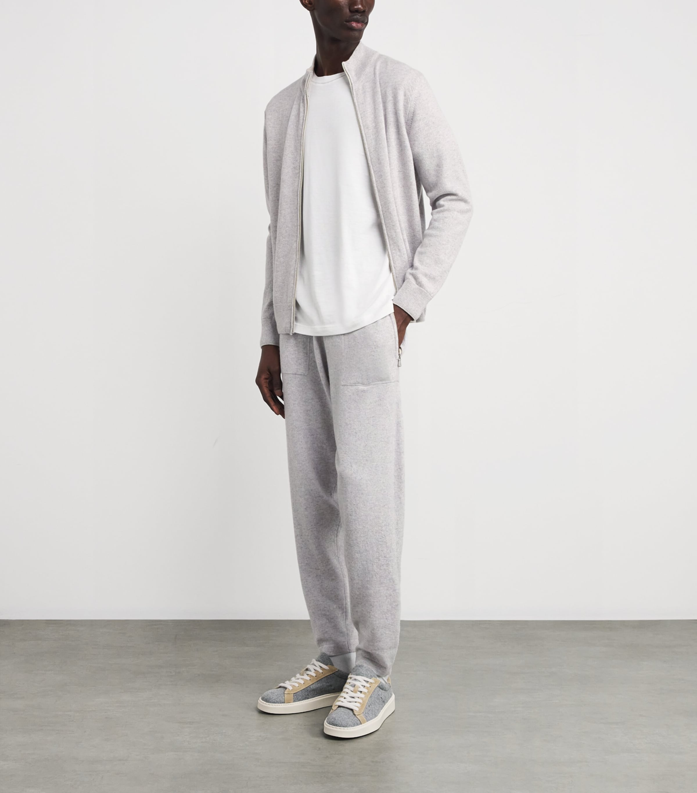Cashmere Cuffed Sweatpants