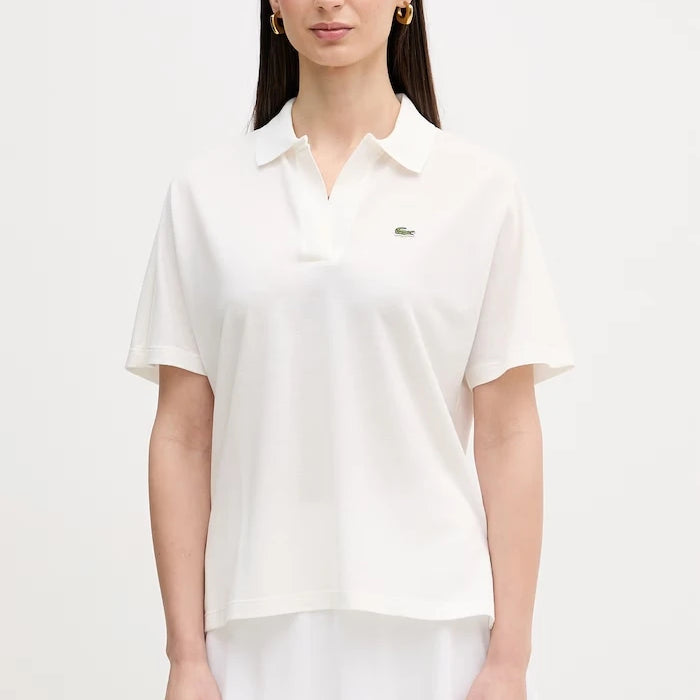 Тениска с яка Lacoste