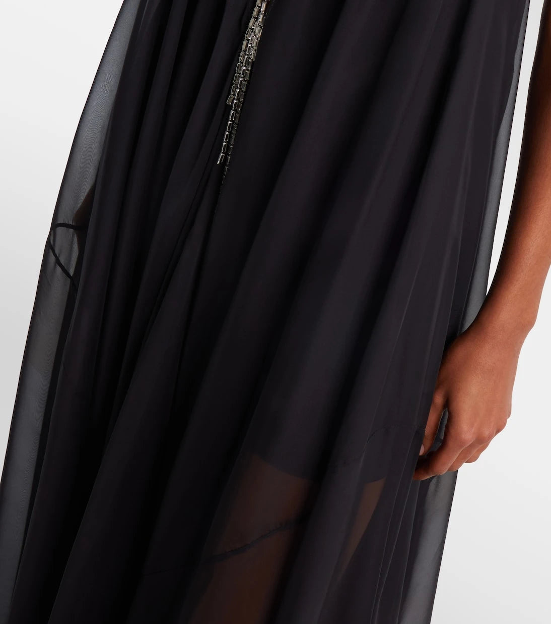 David Koma - Embellished chiffon gown