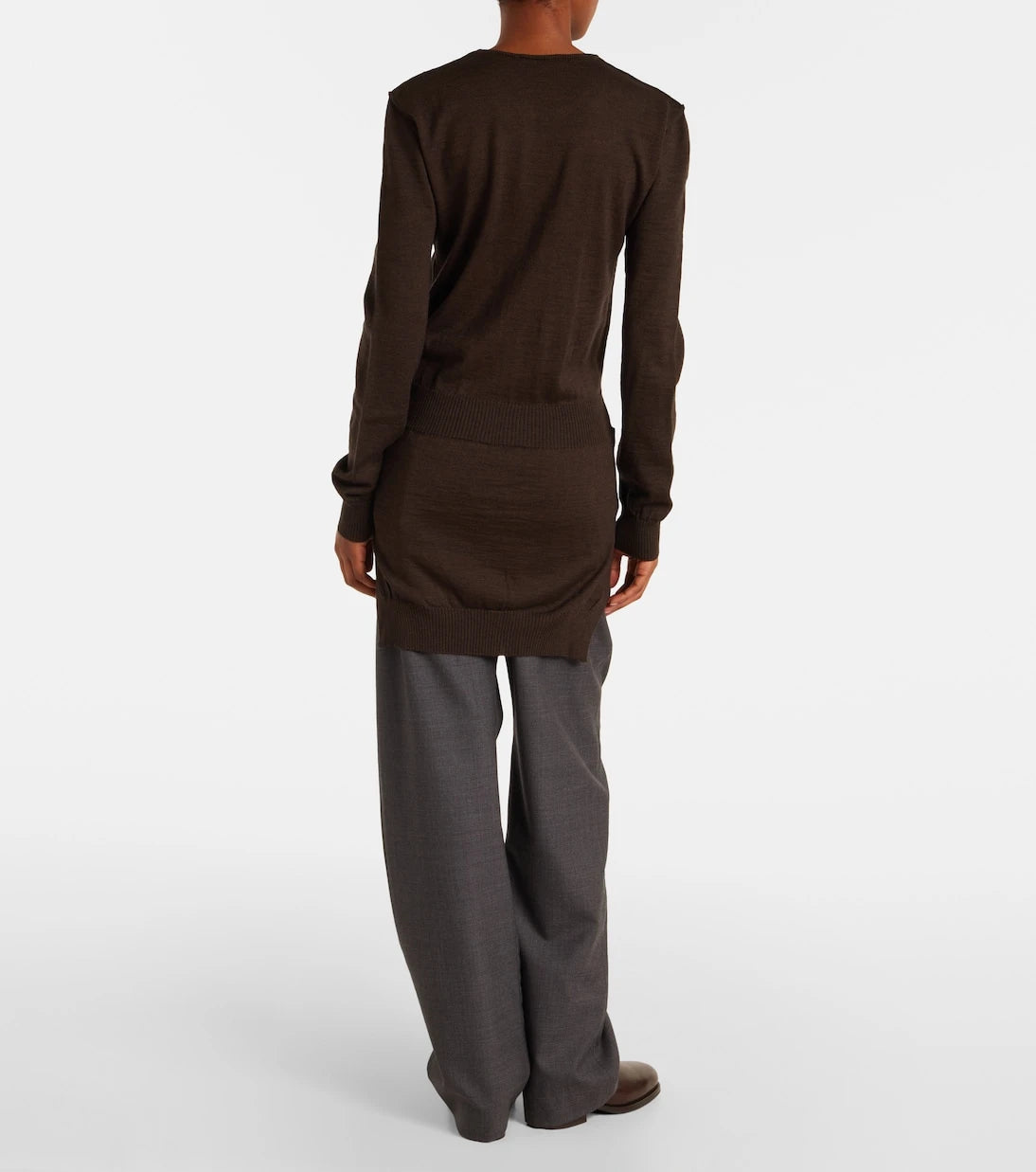 Lemaire - Trompe l'oeil wool-blend sweater