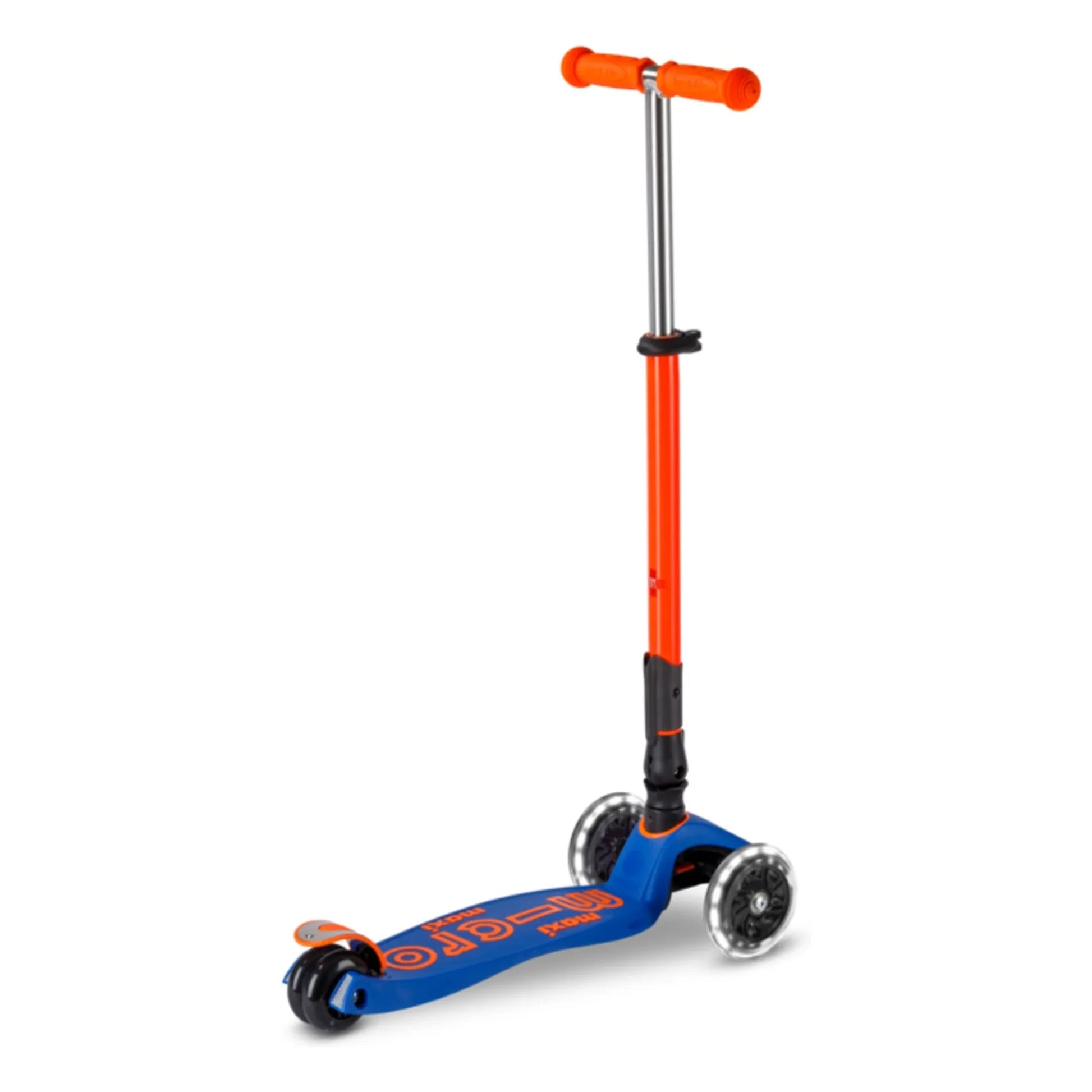 Micro - Maxi Foldable Neon LED Scooter | Orange