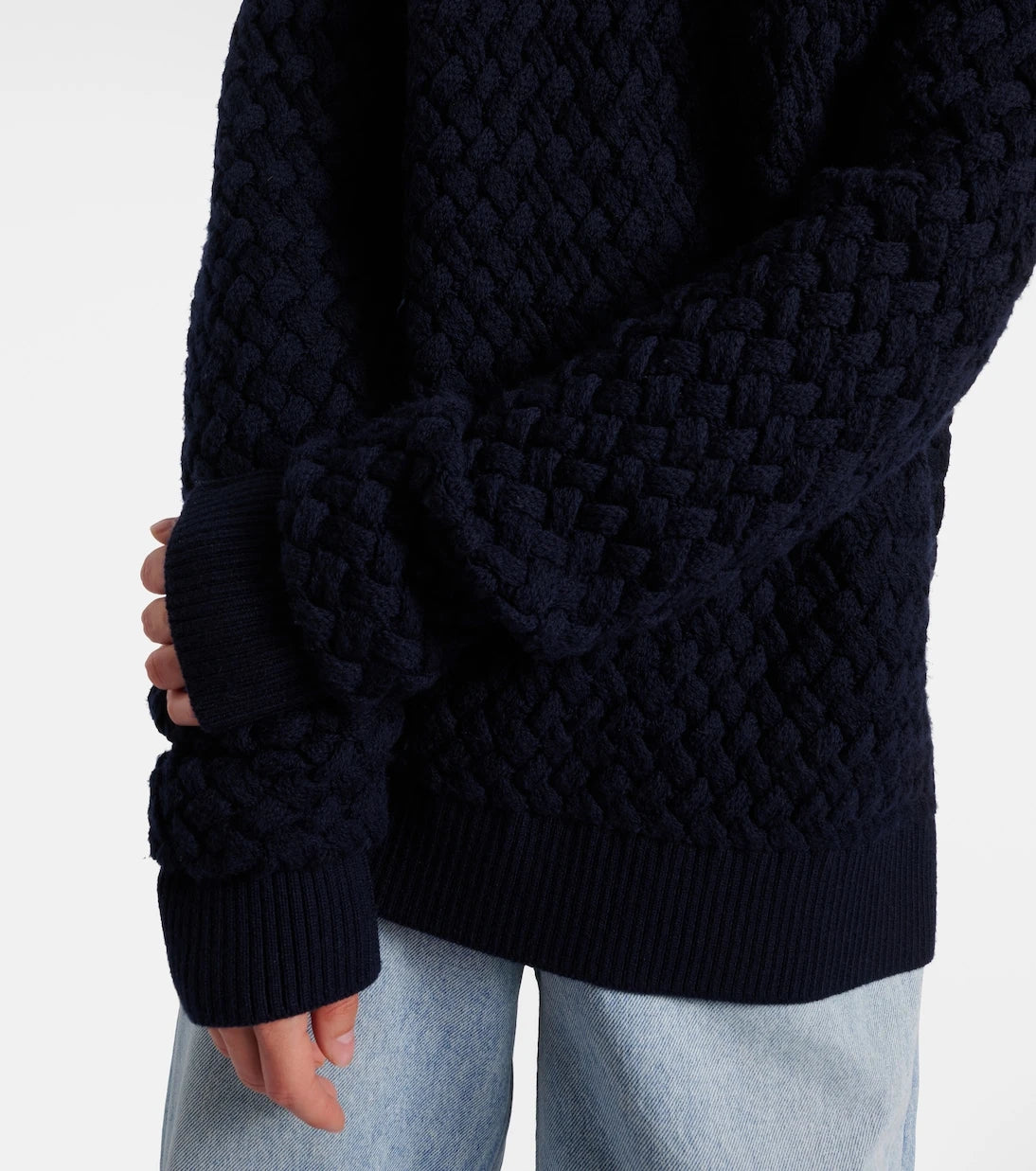 Bottega Veneta - Intrecciato wool sweater
