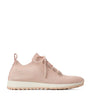 Jimmy Choo Pink Veles Knitted Glitter Sneakers