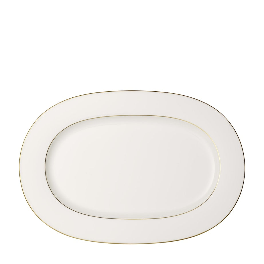 Villeroy & Boch Anmut Gold Oval Platter (41cm)