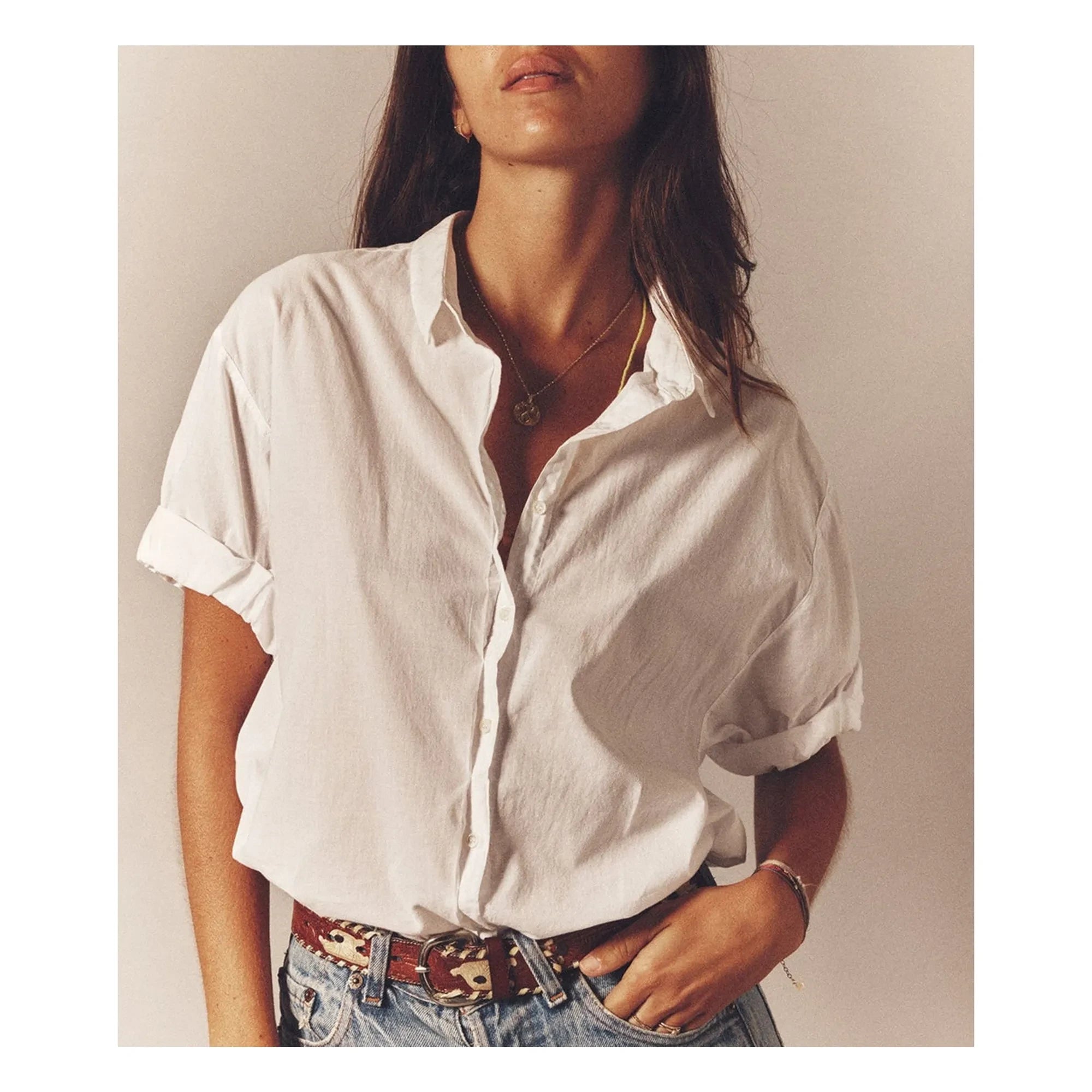 Xirena - Channing Cotton Poplin Shirt | White