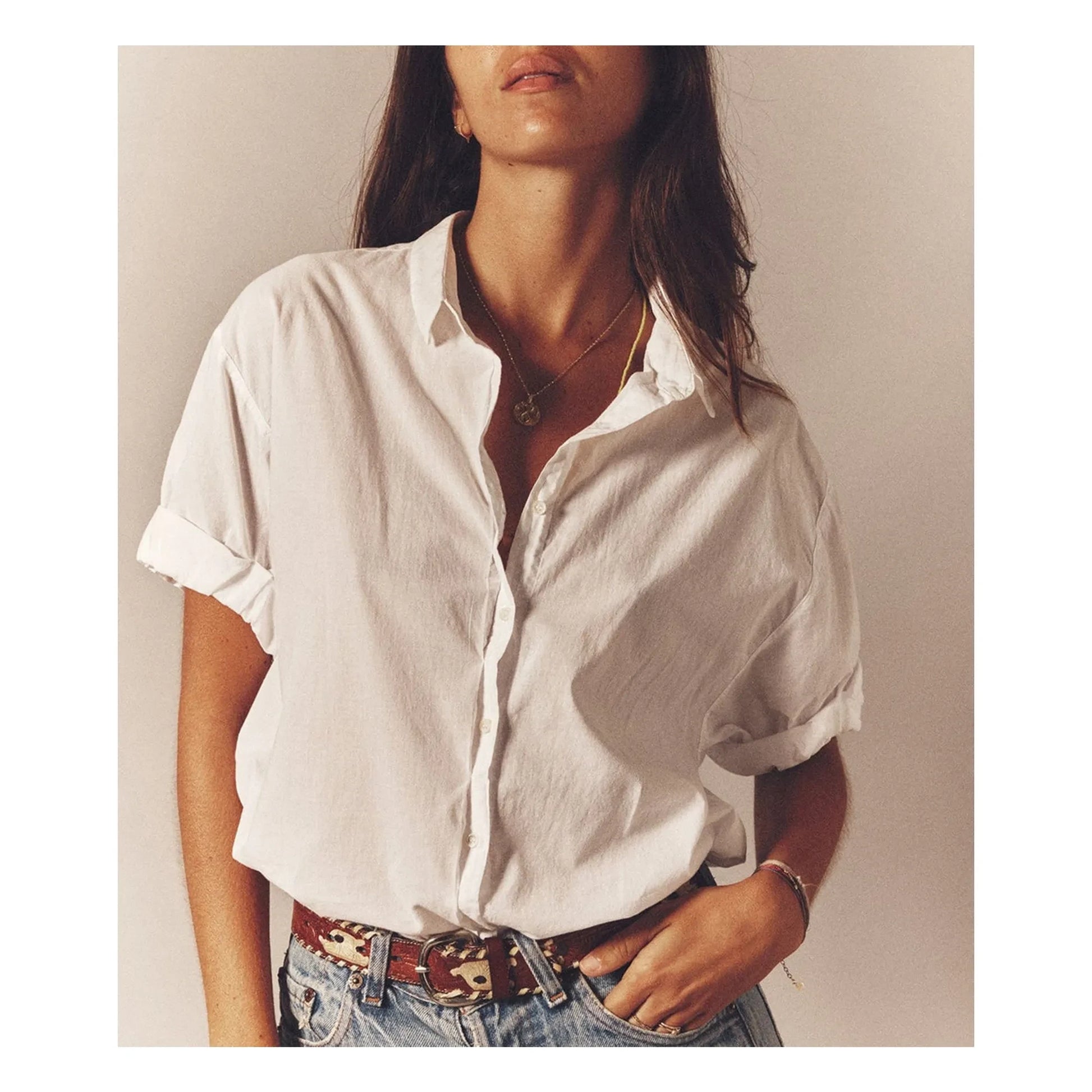 Xirena - Channing Cotton Poplin Shirt | White