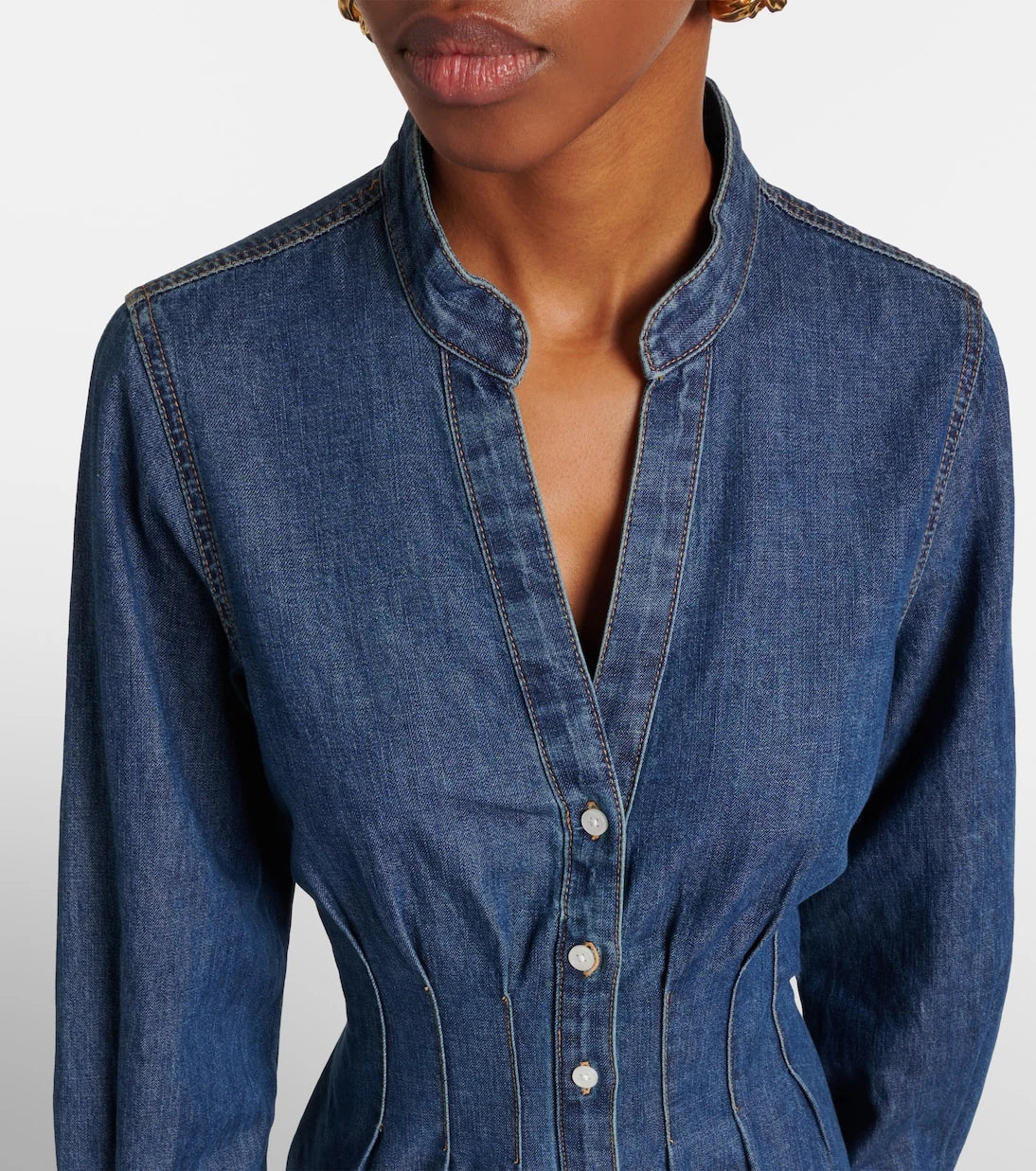 Veronica Beard - Arcadia denim shirt dress