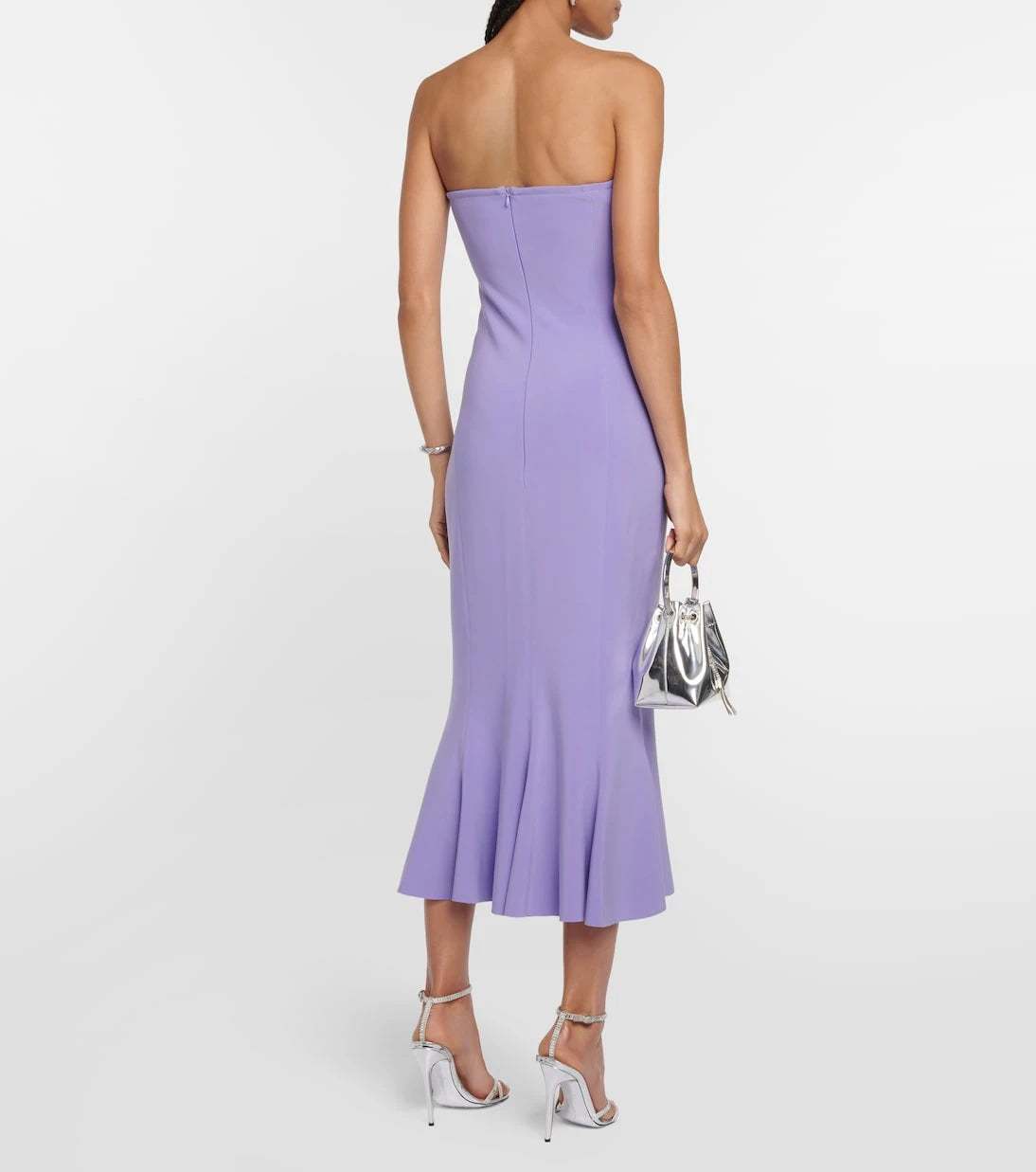 Norma Kamali - Fishtail midi dress