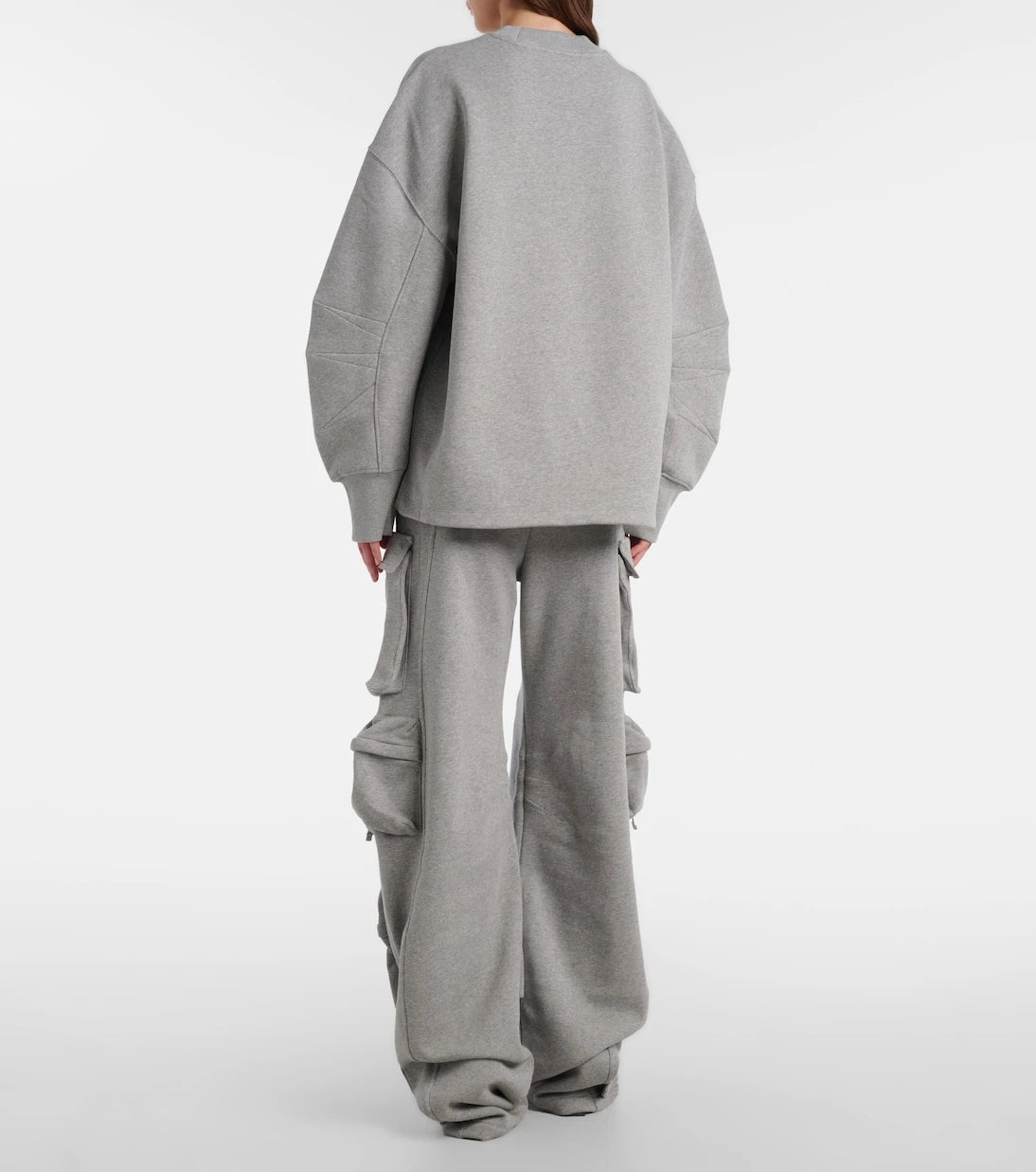 The Attico - Cotton jersey sweatpants