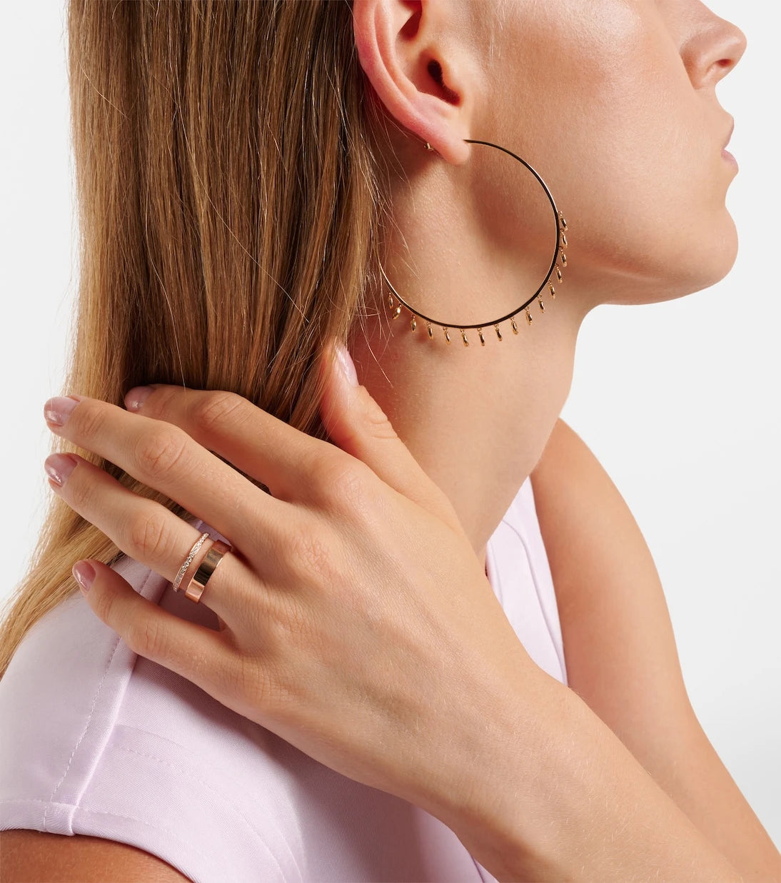Repossi - Berbere Module 18kt rose-gold and diamond ring