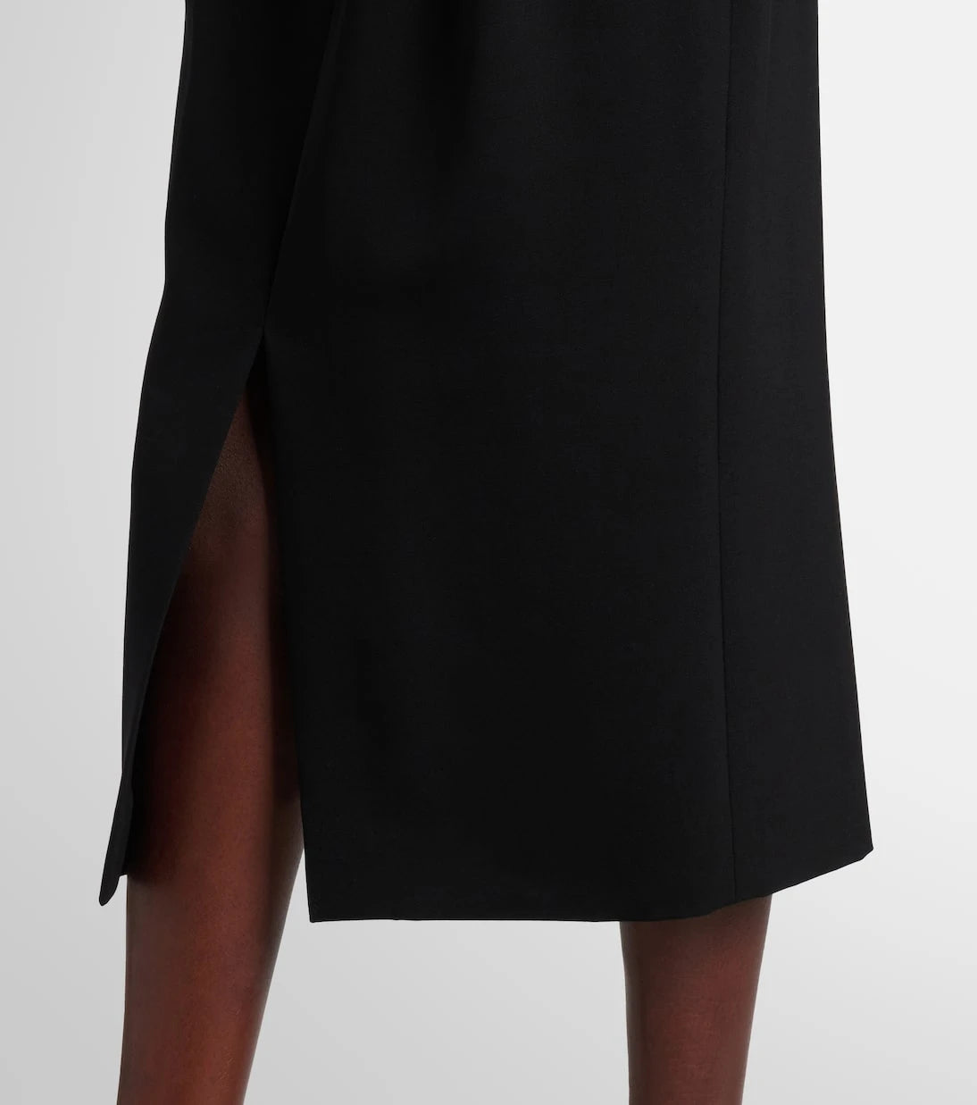 Dolce&Gabbana - Virgin wool midi skirt