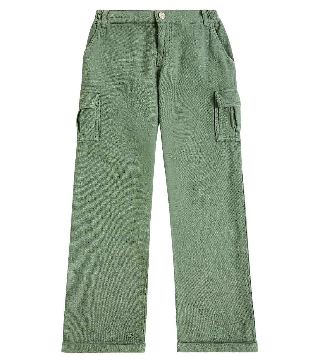 Tartine et Chocolat - Cotton and linen cargo pants