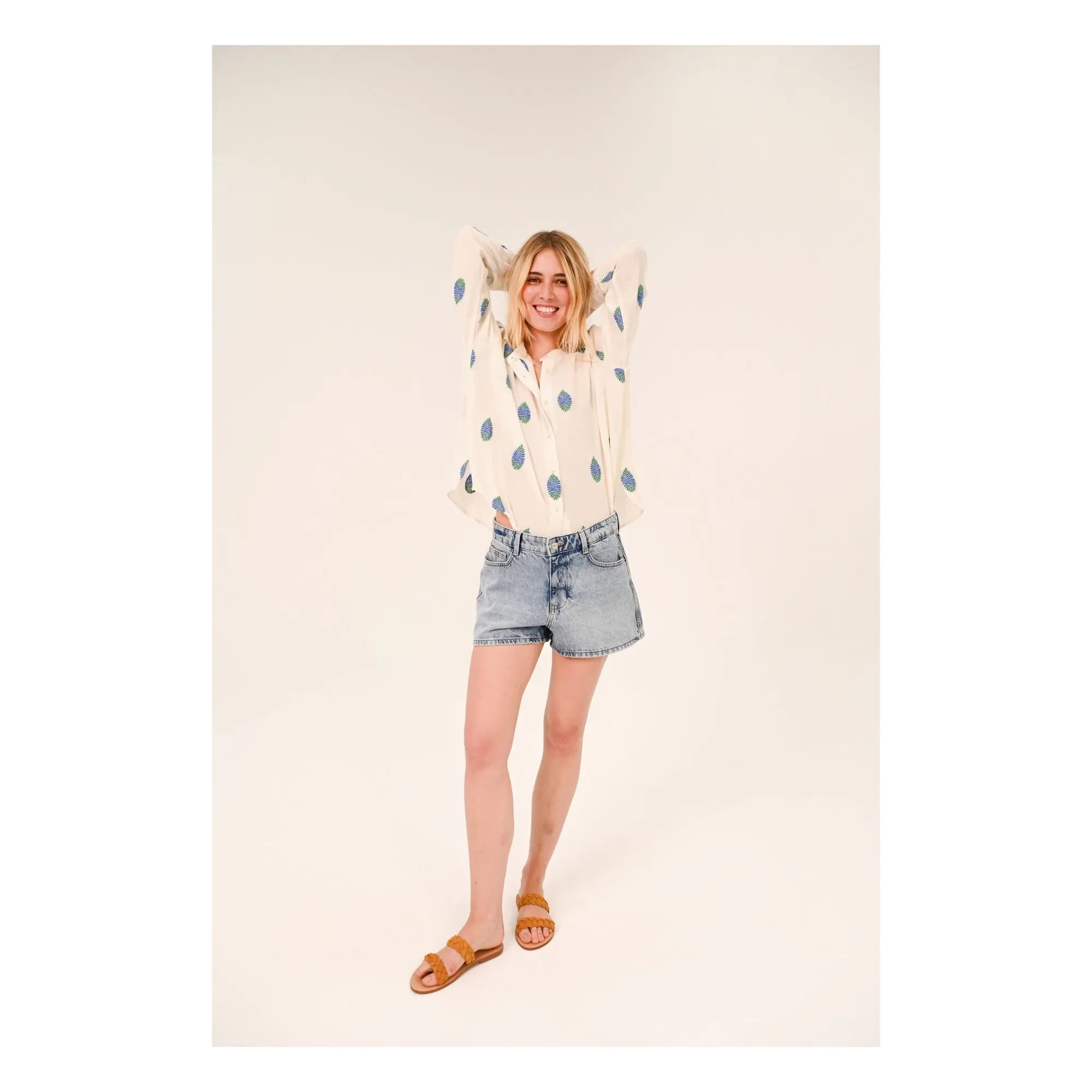 Sacrécoeur - Louisa Uxua shirt | White