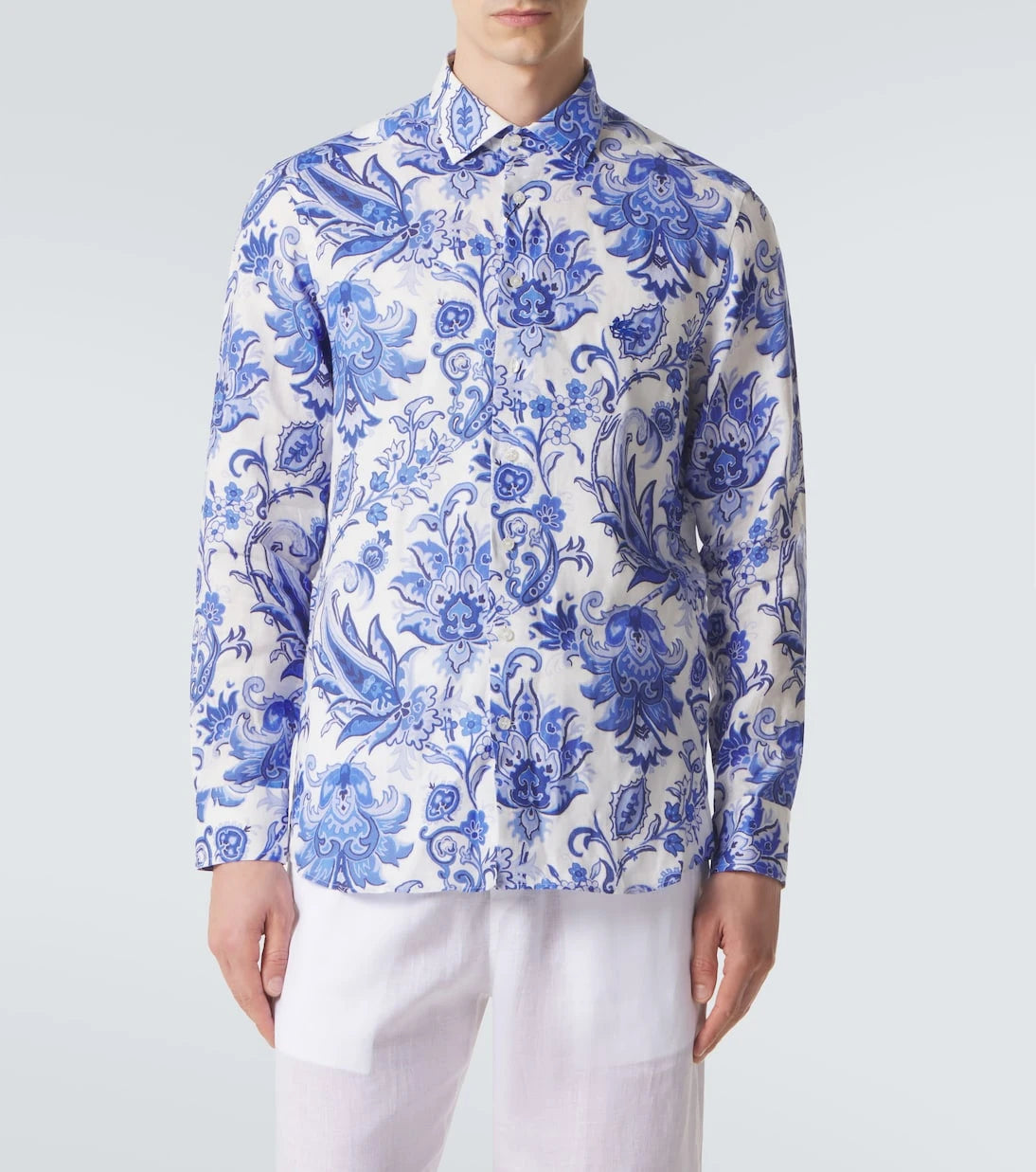 Etro - Roma paisley linen shirt