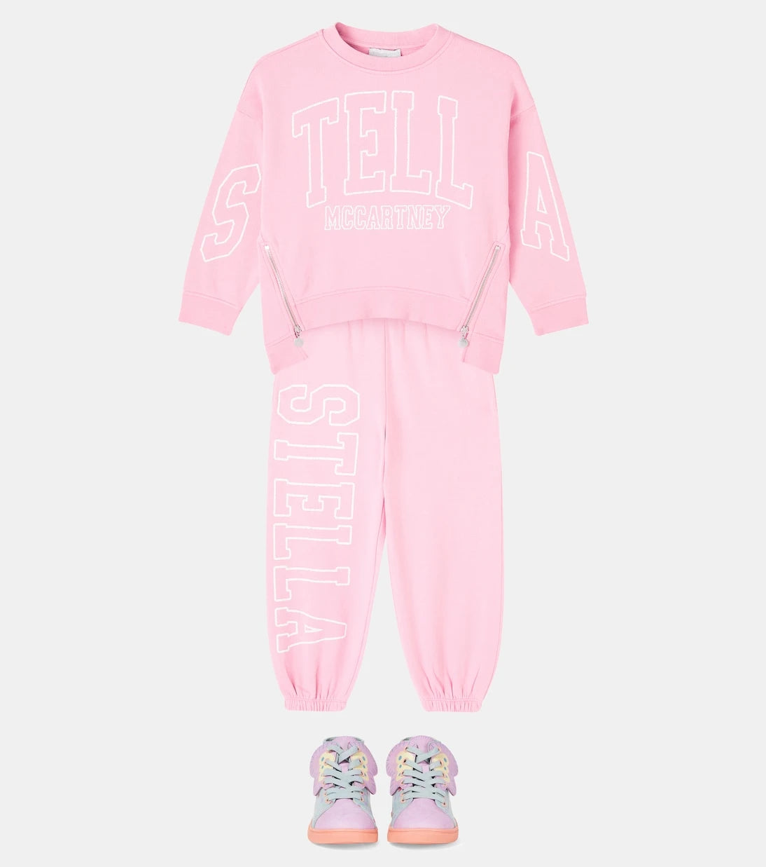 Stella McCartney Kids - Logo cotton jersey tracksuit