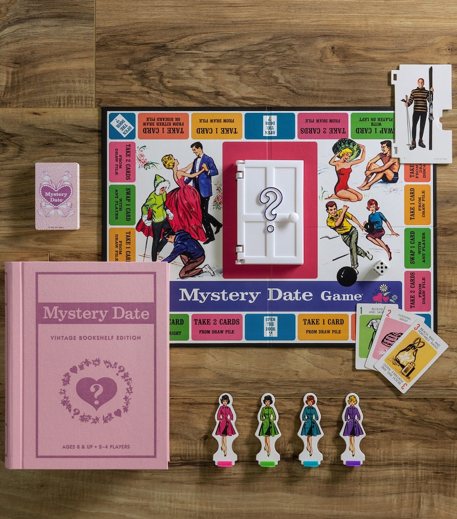VINTAGE BOOKSHELF Mystery Date Board Game