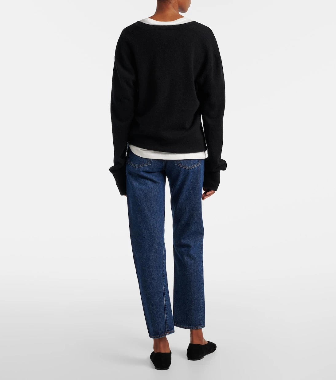 Toteme - Twisted Seam mid-rise straight jeans