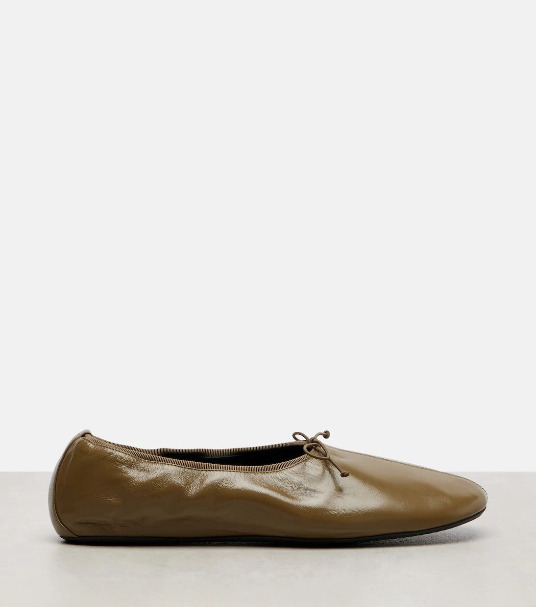 Phoebe Philo - Gathered leather ballet flats