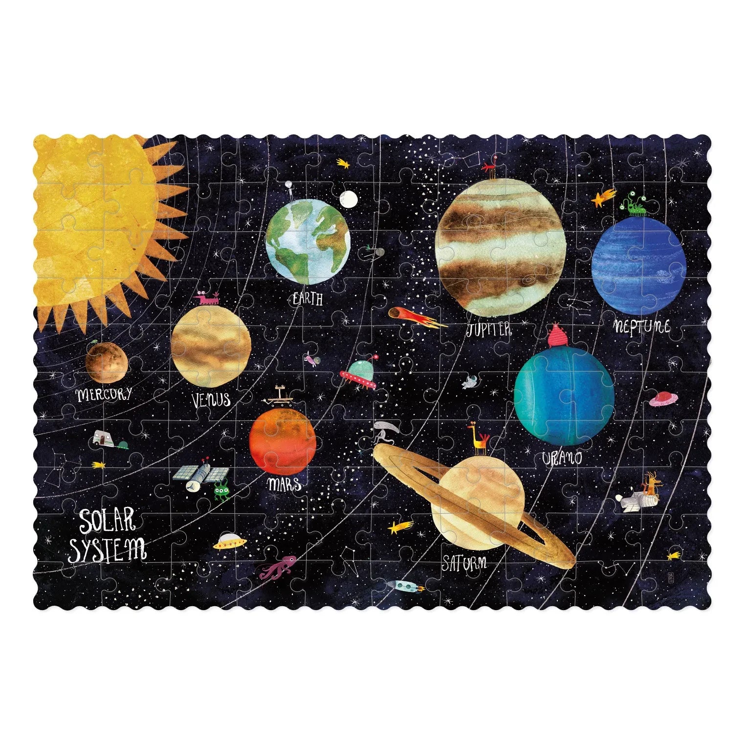 Londji - Discover the Planets pocket puzzle