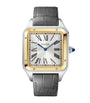 Extra Large Steel and Yellow Gold Santos-Dumont Watch 46.6mm
