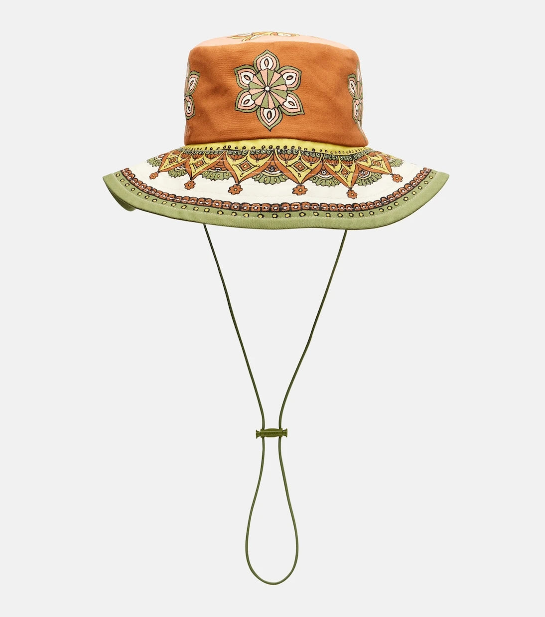 Alémais - Printed cotton fedora