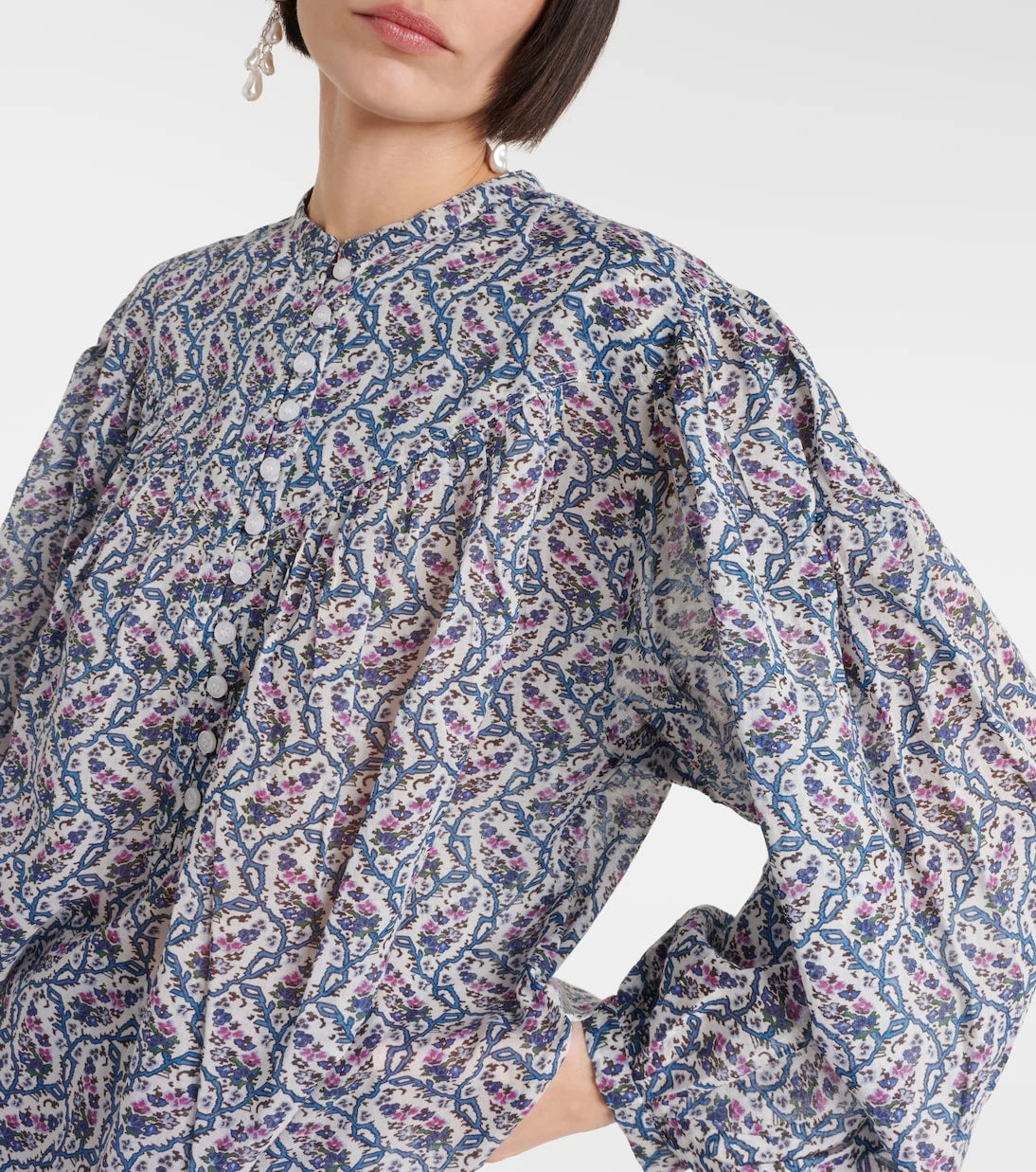 Marant Etoile - Salika printed cotton top