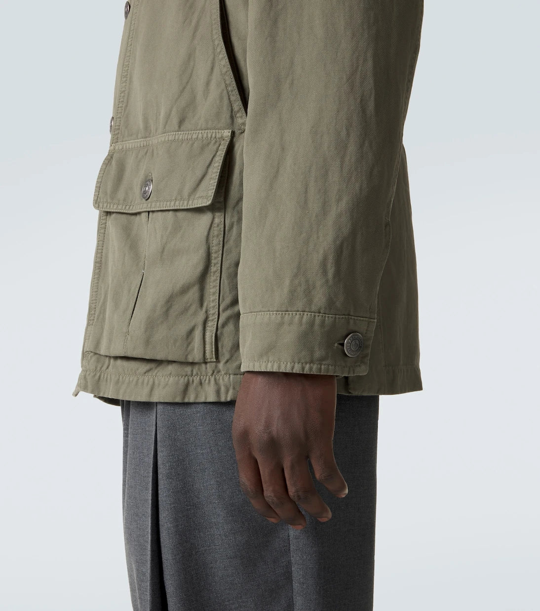 Brunello Cucinelli - Cotton and linen field jacket