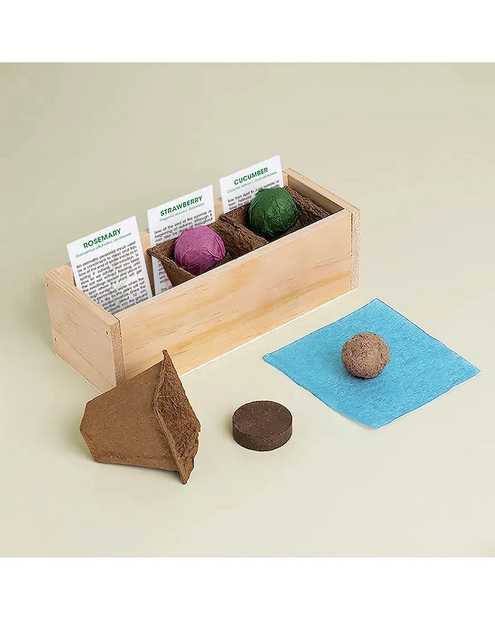 Комплект за отглеждане на растения RESETEA Gin Tonic Growing Kit 21 x 7,8 x 6,5 cm
