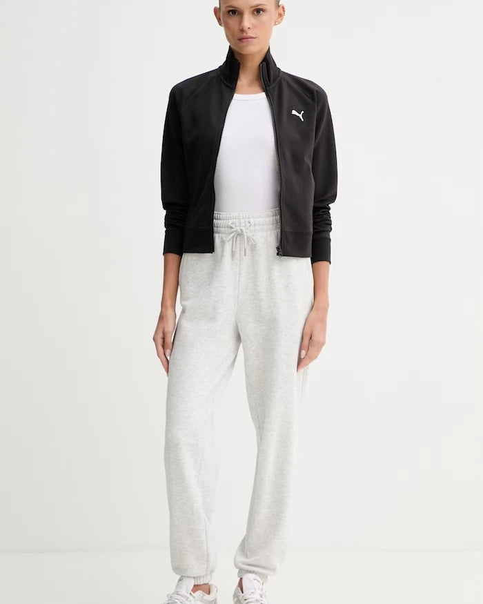 Puma fermuarlı kadın bluzu Essentials Slim